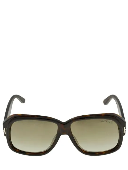 Tom Ford   Lyle squared acetate sunglasses 