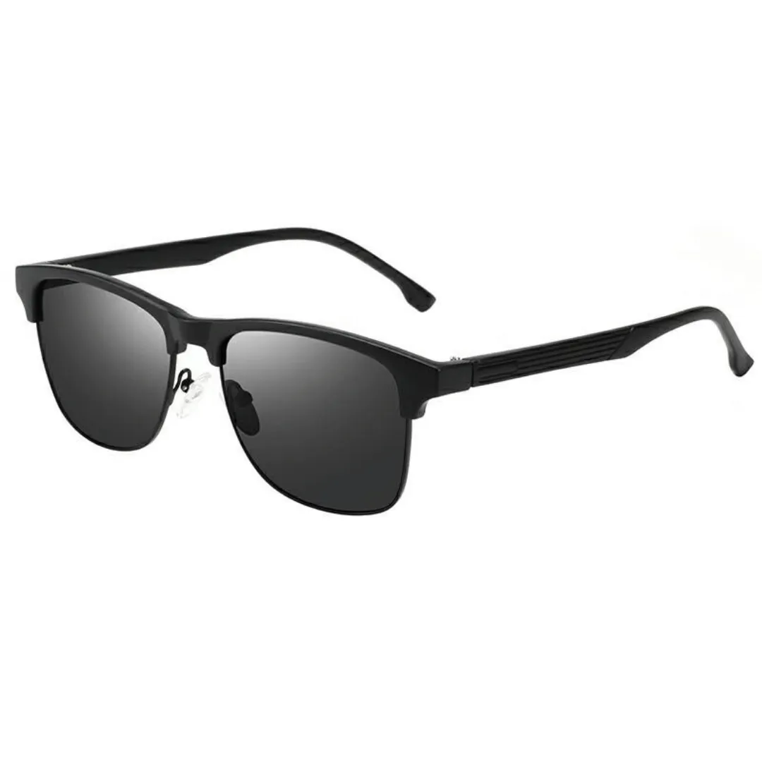 Unisex Brow Line Polarized Sunglasses Shade