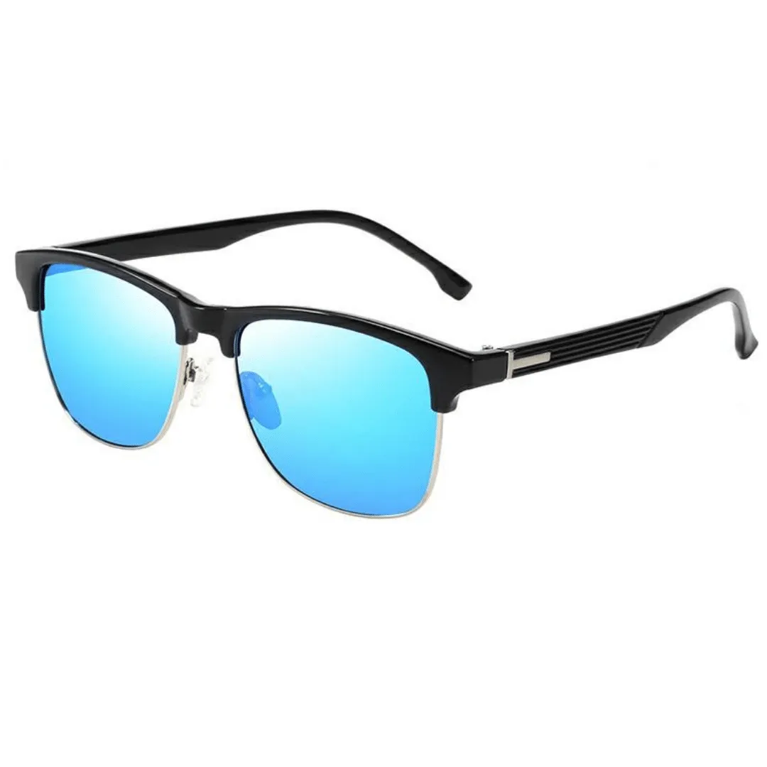 Unisex Brow Line Polarized Sunglasses Shade