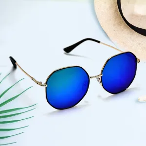 UV Protection Aviator And Rectangular Unisex Sunglasses