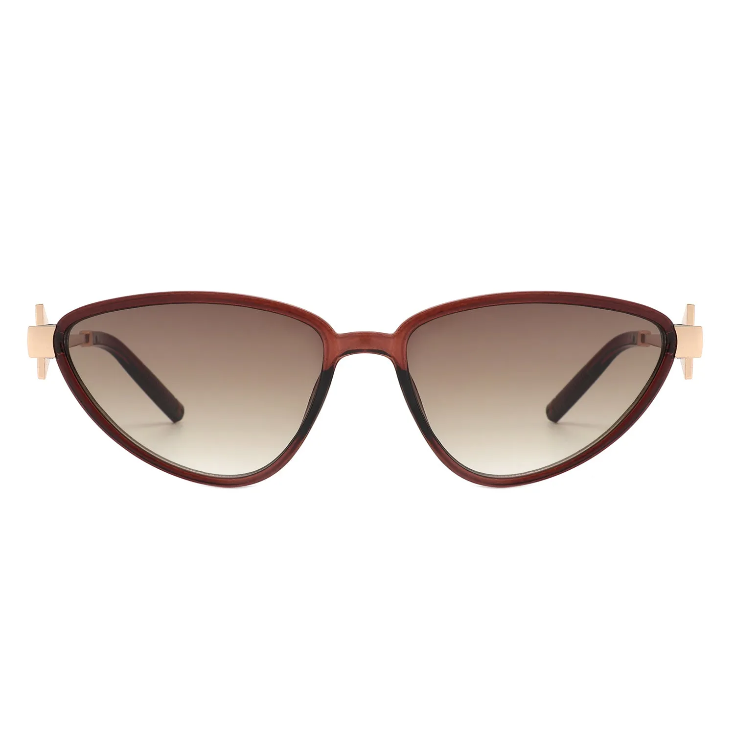 Vega - Retro Triangle Cat Eye Sunglasses for Women