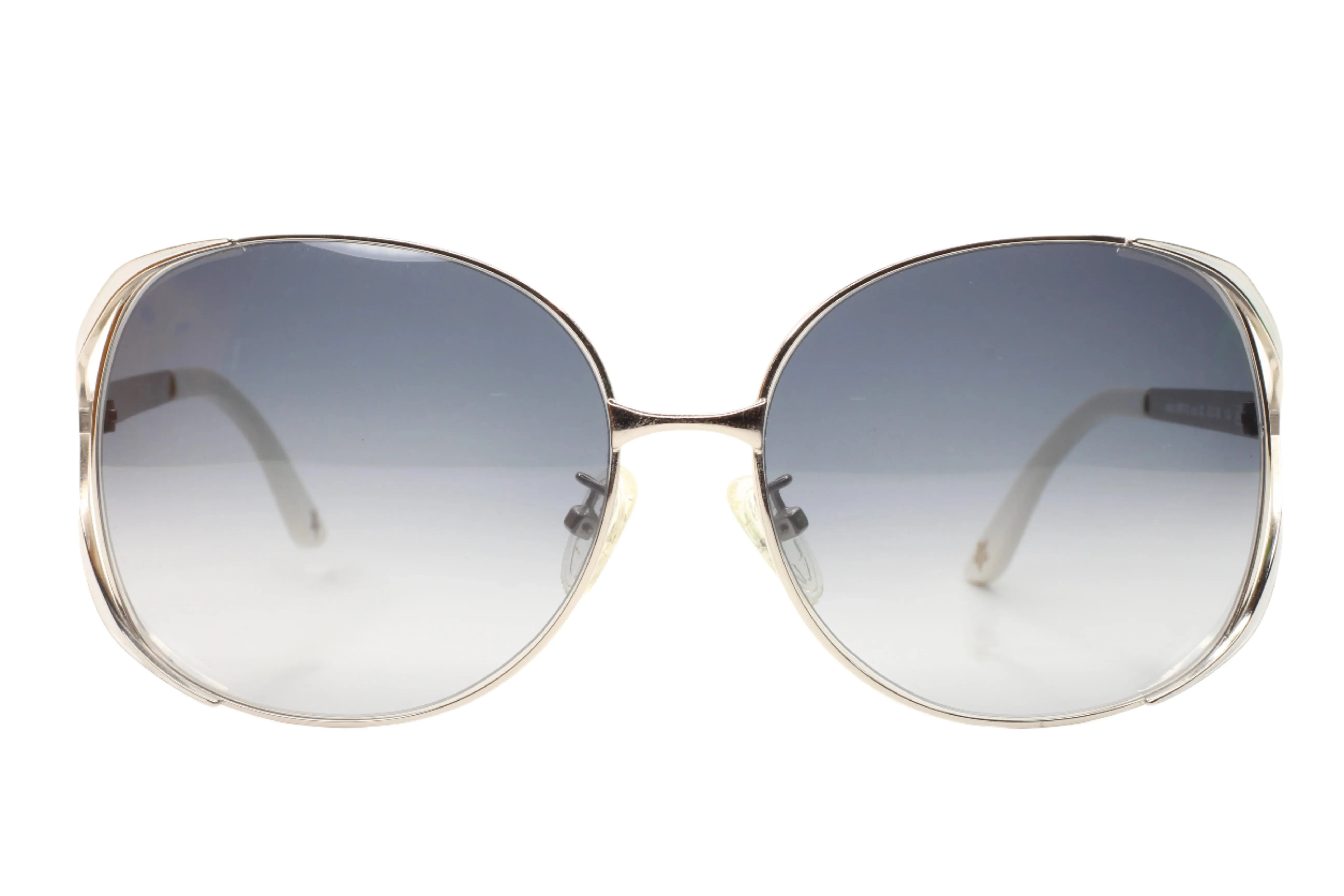 Vivienne Westwood VW713 02 Silver White Metal Luxury Sunglasses