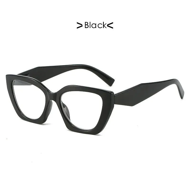 Y2K Style Anti Blue Light Reflection Cat Eye Sunglasses