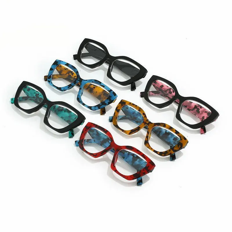 Y2K Style Anti Blue Light Reflection Cat Eye Sunglasses