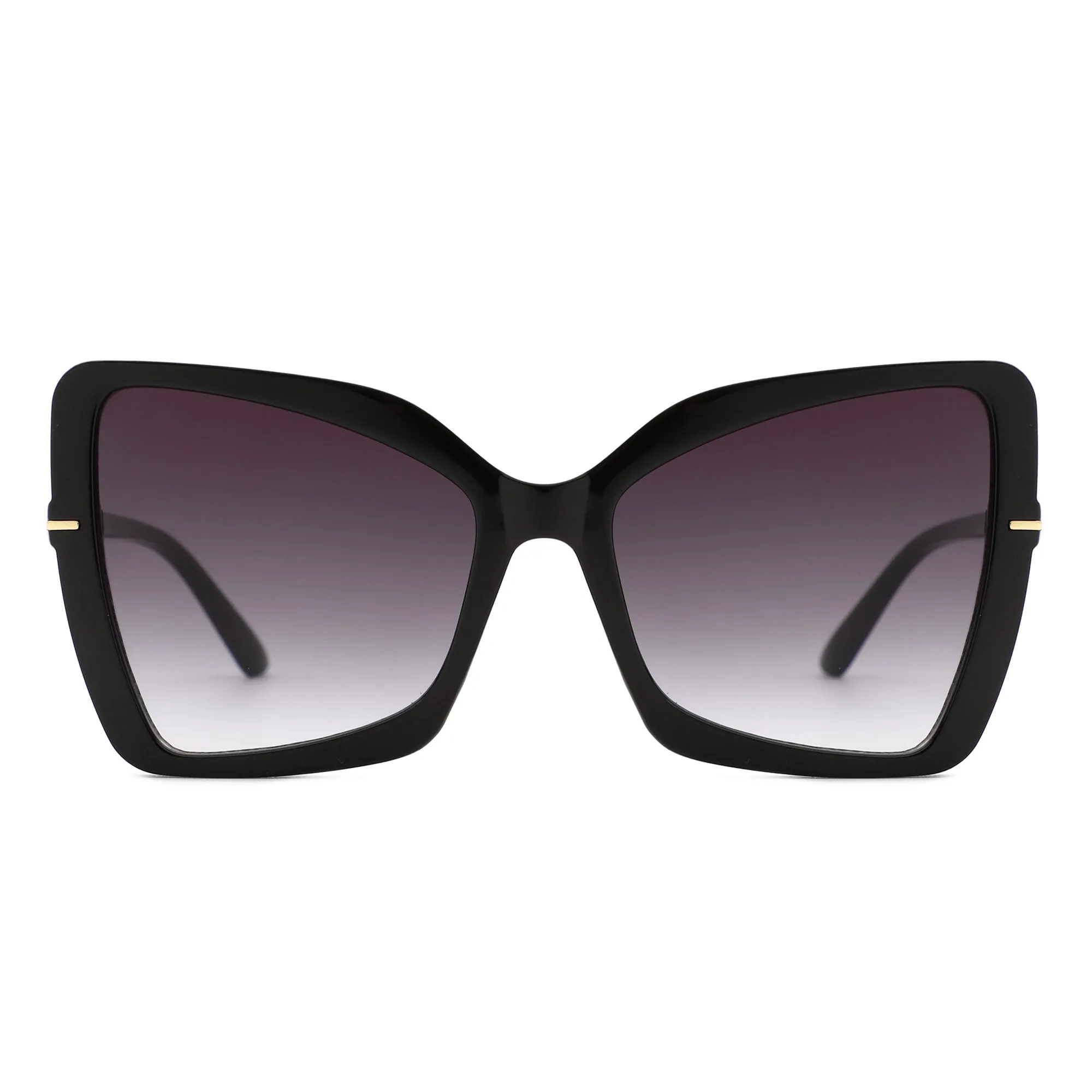 Zeal - Oversized Butterfly Cat Eye Fashion Sunglasses for Women